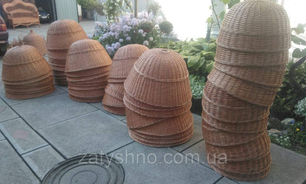 Люстри плетені з лози Київ - фото 3