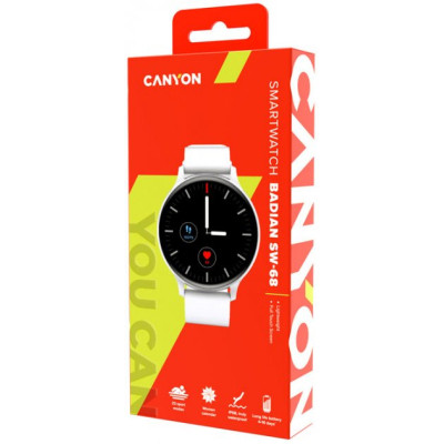 Смарт-часы Canyon CNS-SW68SS Badian Silver (CNS-SW68SS) Винница - изображение 8