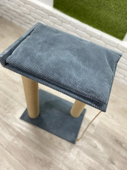 Когтеточка-башня, большая когтеточка 95*60*40 см с лежанкой для больших котов и Мейн-кунов Киев - изображение 6