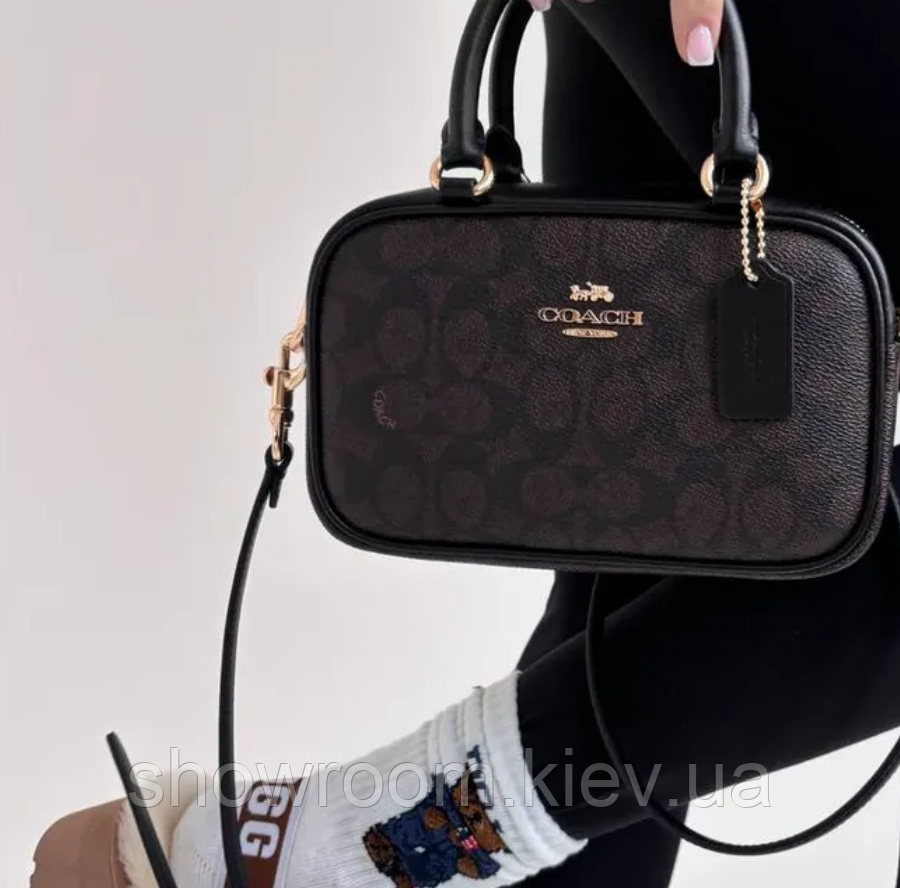 Небольшая женская сумочка на плечо Coach (3537-2) Киев - изображение 5