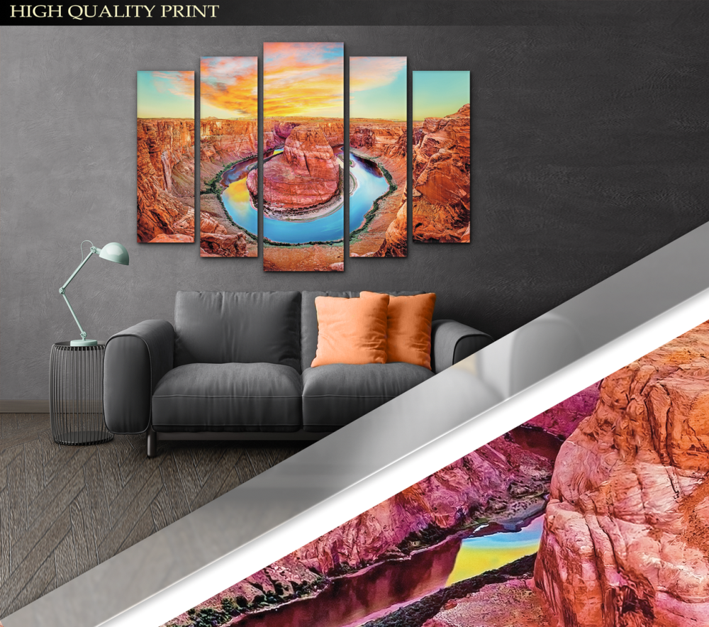 Модульна картина Природа Каньйон Art-254_5 ( 80х118см ) Київ - фото 3