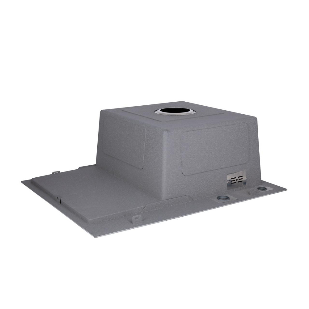 Мийка для кухні інтегрована Lidz Handmade H6350L крило зліва (LDH6350BRUL45588) Brushed Steel 3,0/1,0 мм Київ - фото 5