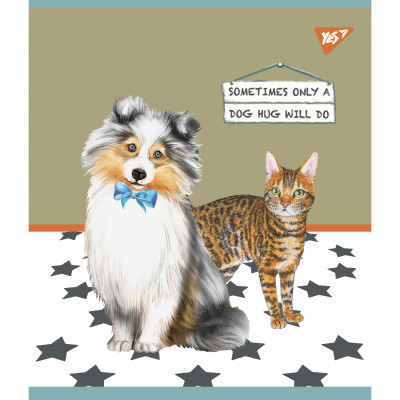 Тетрадь Yes А5 Dogs 24 листов клетка 24 листа (766834) Винница - изображение 5