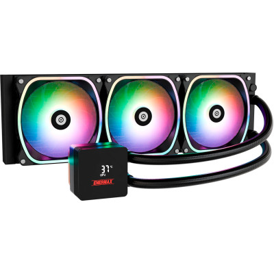 Система жидкостного охлаждения Enermax Aquafusion II 360 ARGB (ELC-AQFS360-SQA) Винница - изображение 1