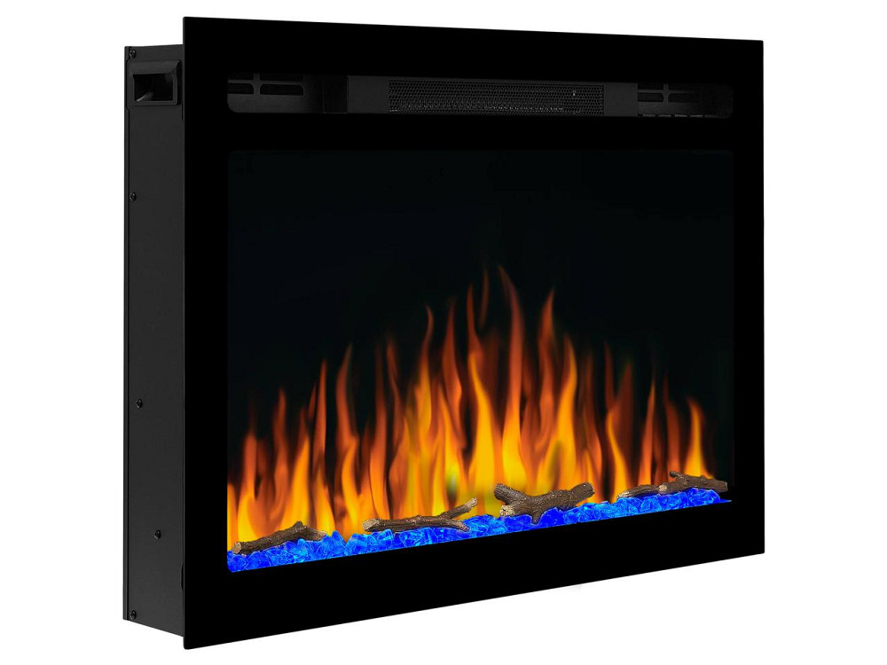 Електрокамін настінний / вбудовуваний ArtiFlame AF27WR з обігрівом і звуком горіння вогню Київ - фото 3
