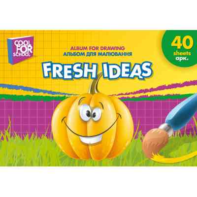 Альбом для малювання Cool For School на пружині, 40 аркушів (CF60904-01) Вінниця
