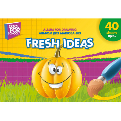 Альбом для малювання Cool For School на пружині, 40 аркушів (CF60904-01) Вінниця - фото 1