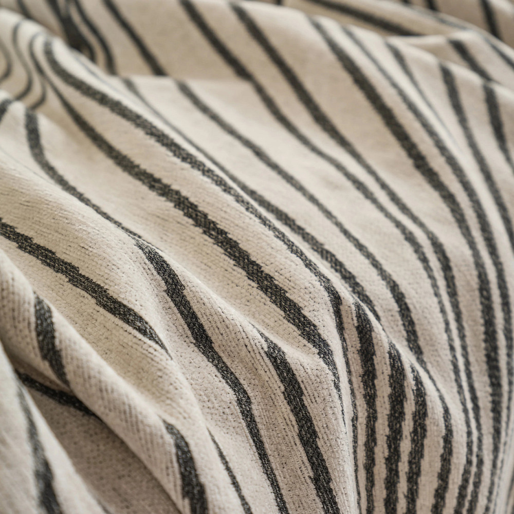 Плед покрывало на диван или кровать,чехол накидка 180х230 см для мягкой мебели, бежевий в серую полосу Каменец-Подольский - изображение 2