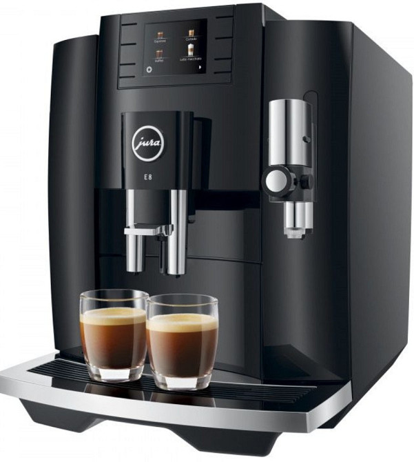Кавомашина автоматична: Jura E8 Piano Black. Харків - фото 2