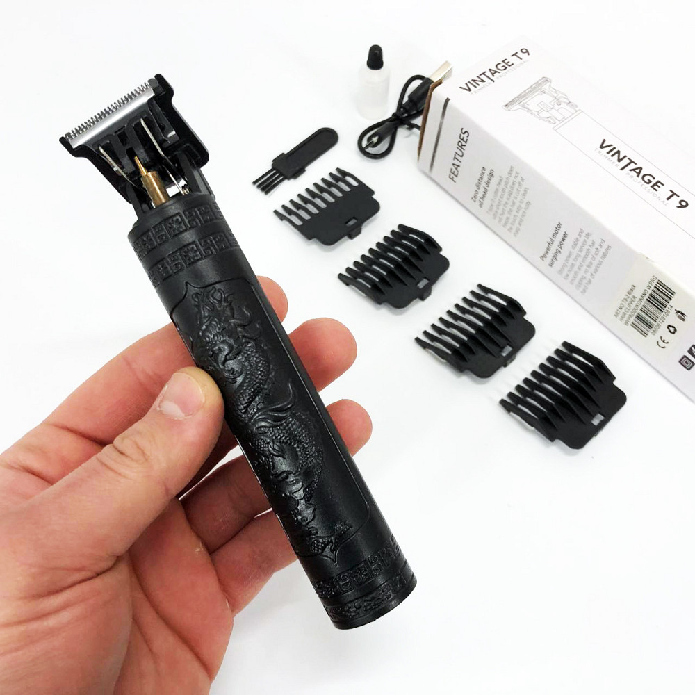 Набор для удаления волос с зарядным устройством Vintage T9-2, Машинка-тример для стрижки беспроводная BX-98 Львов - изображение 9