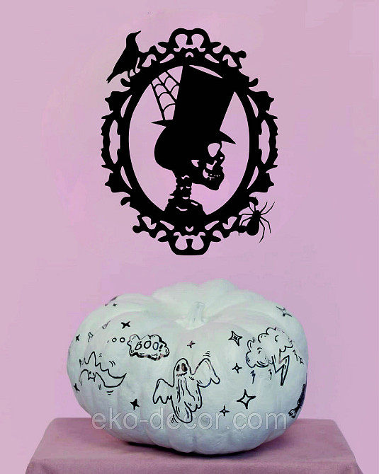 Декоративне настінне Панно «Скелет», Декор на стіну Київ - фото 7