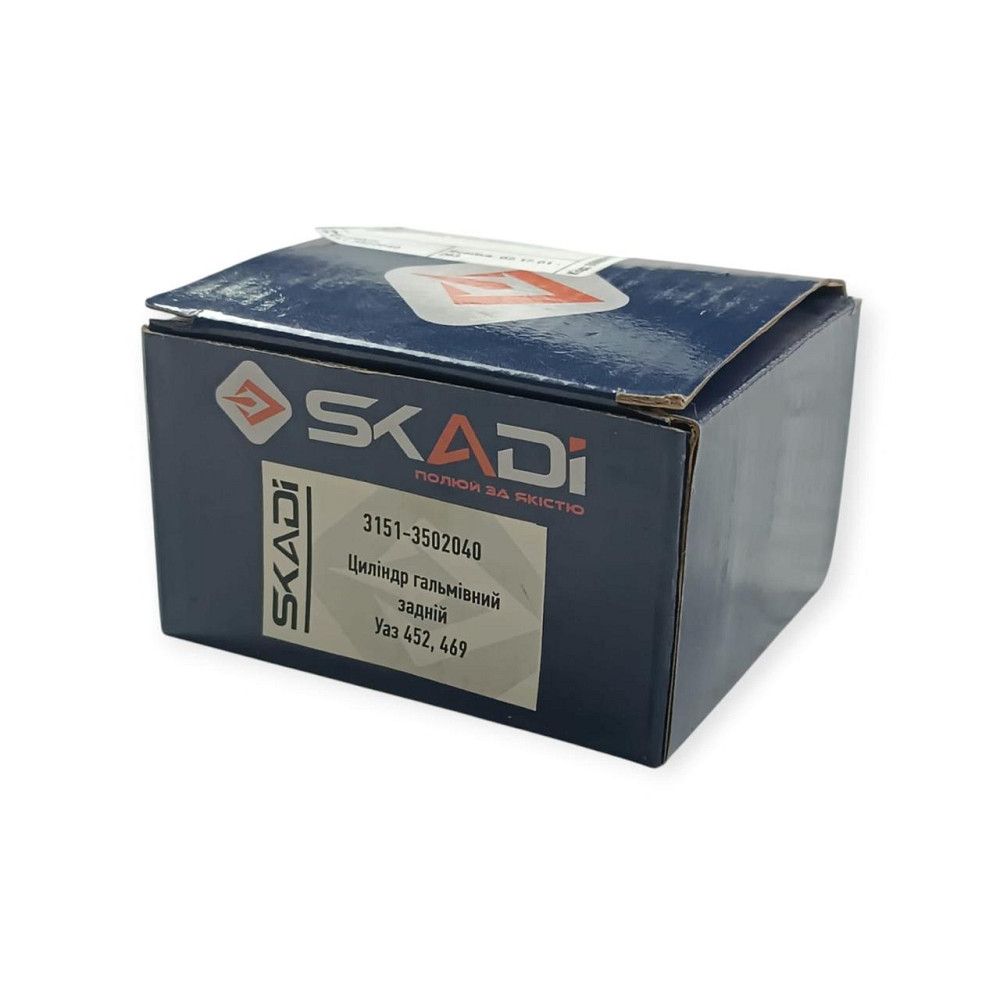 Цилиндр заднего тормоза УАЗ 452, 469, 3741, 3151 (трубка d 10 мм, поршень d 25 мм) (ЗТЦ) колесный Мукачево - изображение 4