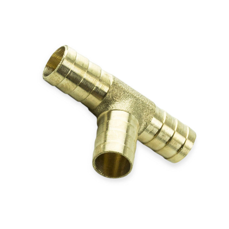 Штуцер-перехідник 14х14х14 латунь (трійник) Мукачево - фото 1