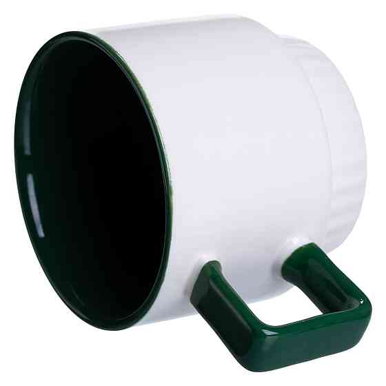 Новорічна порцелянова Пінгвін 400 (мл) Біла з зеленим Yiwu FM-CS-50P Київ