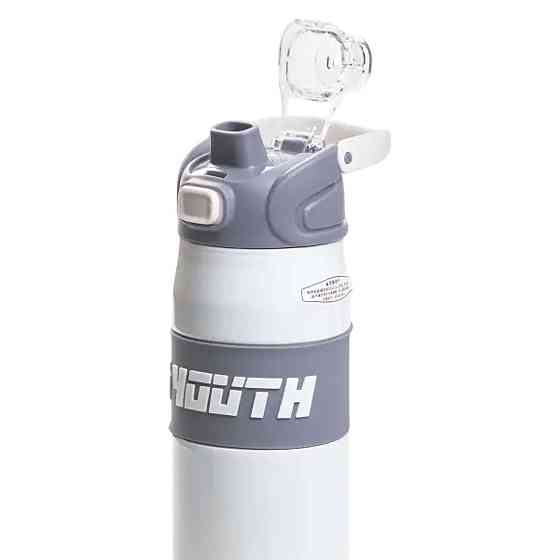 Термос спортивный с мундштуком 680 мл белый HP-14-54W Киев