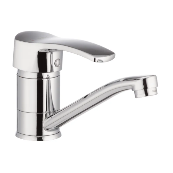 Змішувач для умивальника Haiba Focus 004 з виливом 15 см (HB0117) Харків