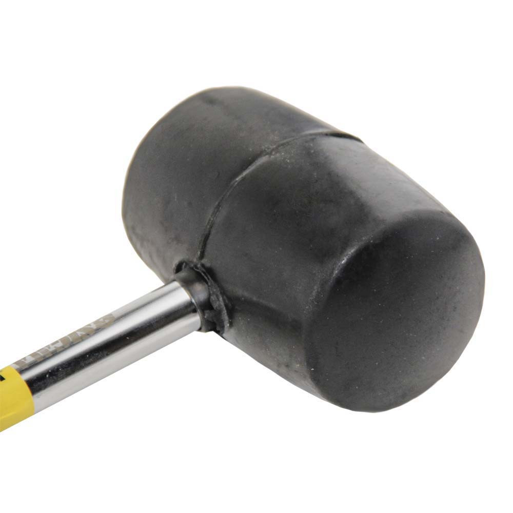 Sigma Киянка резиновая чёрная 680г металлическая обрезиненная рукоятка SIGMA (4317491) Коломия - фото 3