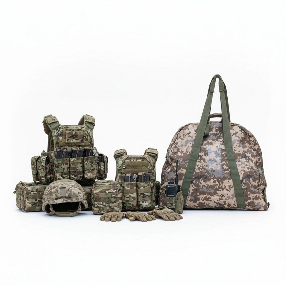 Сумка для перенесення бронежилета плитоноски та обмундирування Піксель Одеса - фото 2