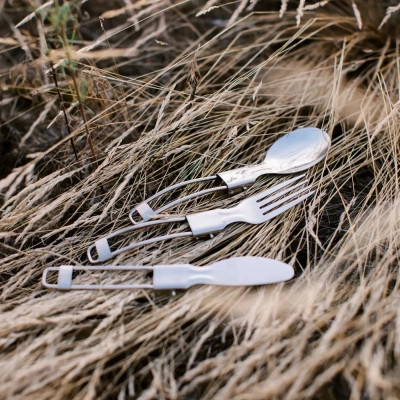 Набір туристичного посуду Tribe Compact Set сталевий (T-FC-0021-metal) Вінниця - фото 11