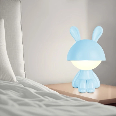 Нічник Kite Світильник LED з акумулятором Cute Bunny, блакитний (K25-316-1-3) Вінниця - фото 5