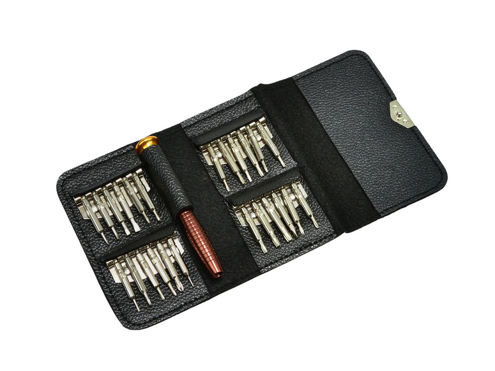 Викрутка з бітами для прецизійних робіт "GeKo" (24в1) комплект  25 штук Киев - изображение 4