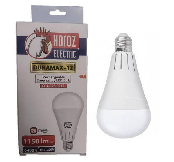 Светодиодная лампа LED 12W E27 6400К Horoz Харьков - изображение 1