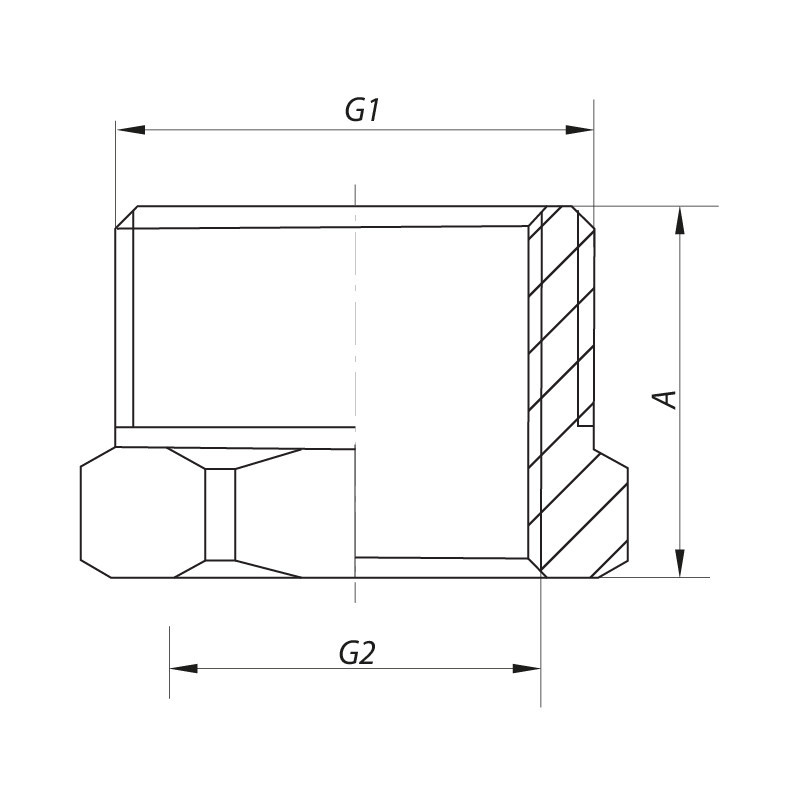 Футорка 1 "x2" Koer KF.F1020 (KF0089) Київ - фото 4