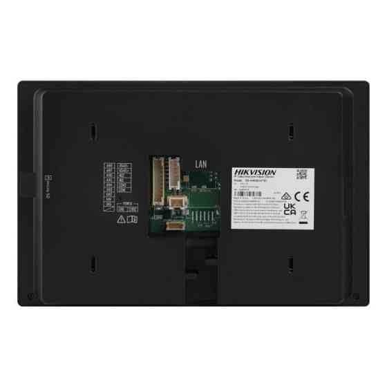 IP-відеодомофон Hikvision DS-KH6350-WTE1 чорний із сріблястим Харків