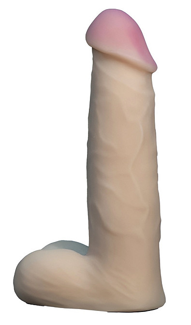 Насадка для страпона тілесна EGZO CIBERSKIN NSTR16 ( 17,5 см х 4 см ) Sex Aura Київ - фото 3
