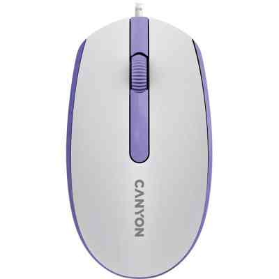 Мишка Canyon M-10 USB White Lavender (CNE-CMS10WL) Вінниця
