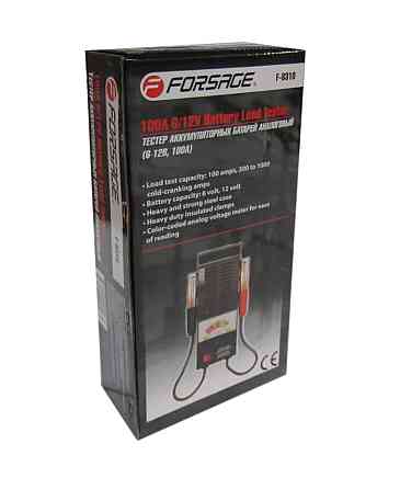 Тестер акумуляторних батарей аналоговий (6V -12V, 100А) Forsage F-8310 Одеса