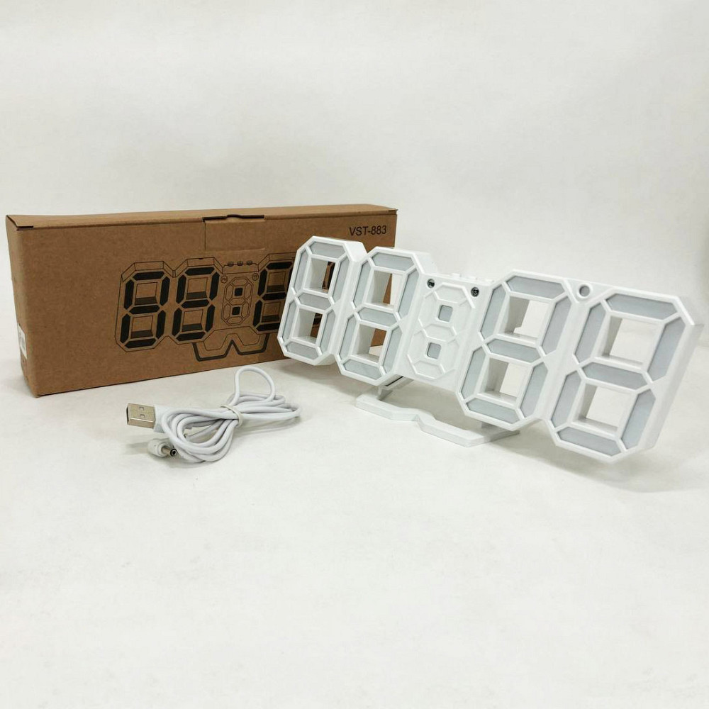 Настільний годинник led на батарейках, Настільний годинник з цифрами Красивий JC-62 Львів - фото 1