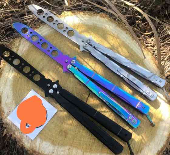 Нож Бабочка Баллисонг ,расческа, тренировочный . Киев