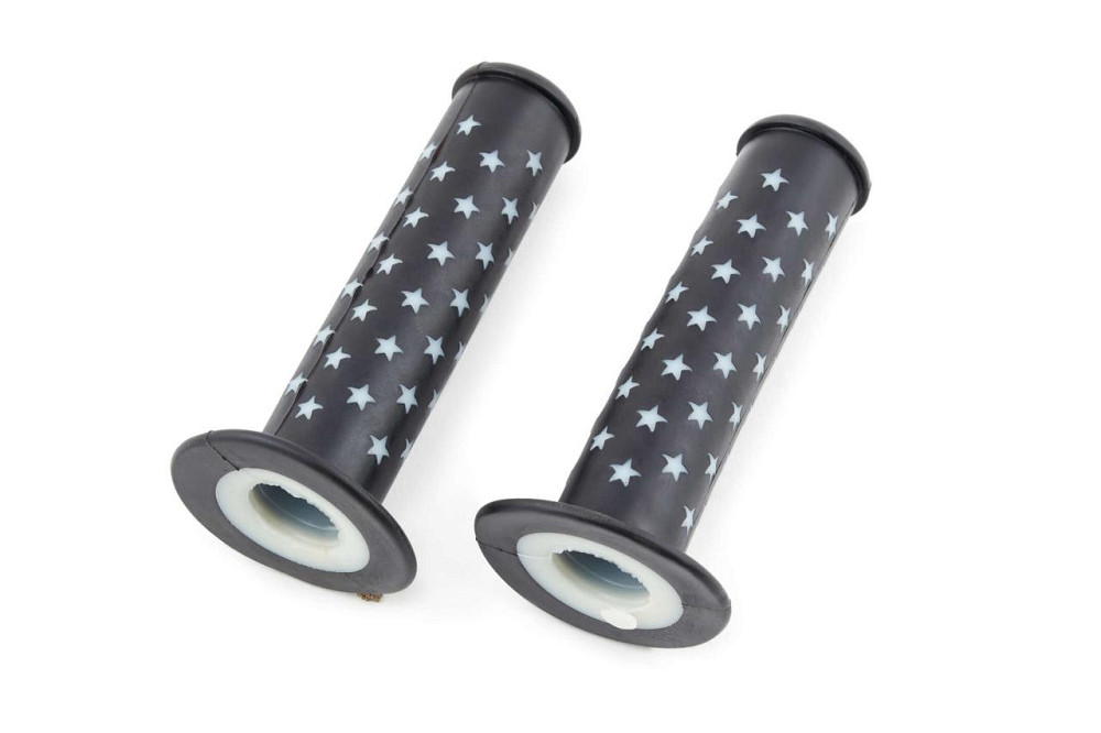 Ручки руля велосипедные (черная,звезды) Мукачево - изображение 1