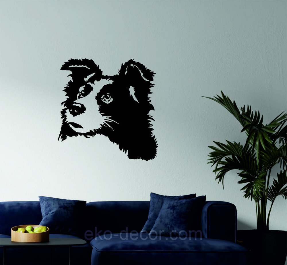 Декоративне настінне Панно «Бордер-Колі», Декор на стіну Київ - фото 10