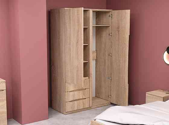 Шкаф Дельта 1, Дуб Сонома, 1200х550х2100 Львов
