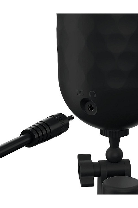Мастурбатор с вибро Pipedream PDX Elite Vibrating Mega Milker черный, 23.9 см Sex Aura Киев - изображение 4