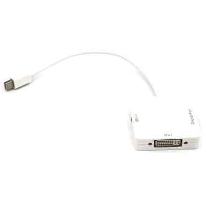 Перехідник mini DisplayPort (Thunderbolt) to DisplayPort, HDMI, DVI 0.2 PowerPlant (CA911097) Вінниця