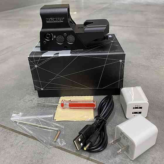 Коллиматорный прицел KONUS SIGHT-PRO R8, заряжаемый, 8 сеток, крепление на 22 мм / 11 мм Solmir Киев