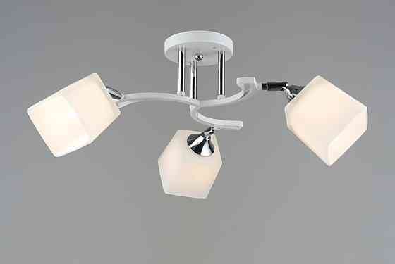 SIRIUS Люстра стельова Sirius B N6107/3 WT+CR з поворотнім механізмом Коломыя