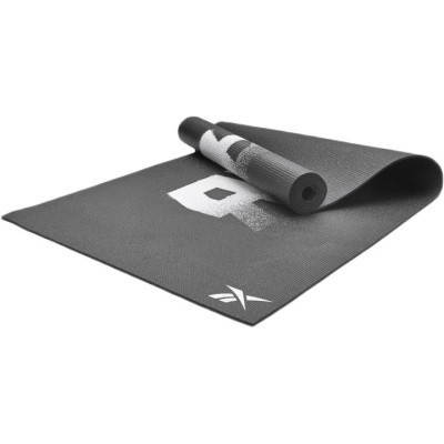 Коврик для йоги Reebok Double Sided 4mm Yoga Mat чорний RAYG-11030BK (885652015196) Винница - изображение 1