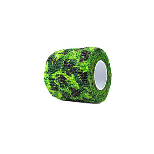 Камуфляжна клейка стрічка, скотч хакі, 5см х 4.5м, крапка зеленка Вінниця - фото 1