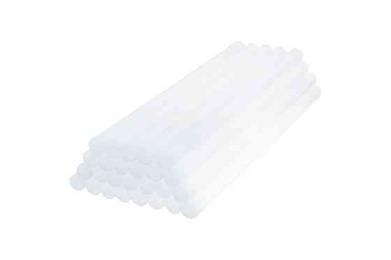 Стержні клейові MASTERTOOL 11.2х200 мм 0.5 кг пакет прозорі 42-0169 Рівне