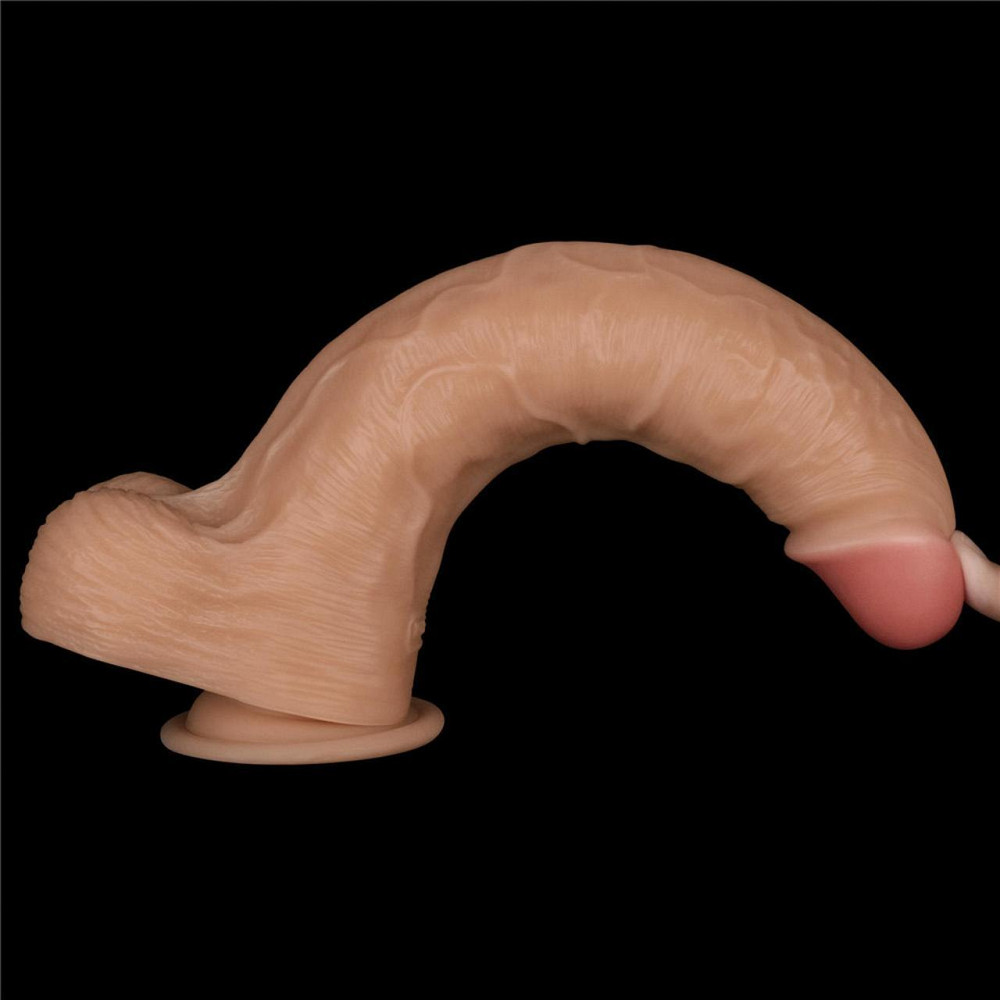 Реалистичный вибратор - Vibrating Power Basics Cock 11