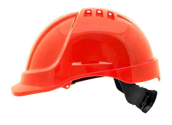 Каска захисна будівельна Sizam Safe-Guard 3210 червона Рівне