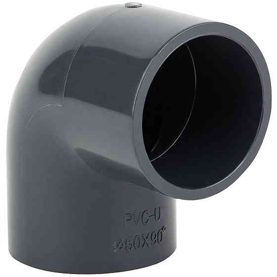 Колено ПВХ Era USE02125 90° d125 мм под клей Киев