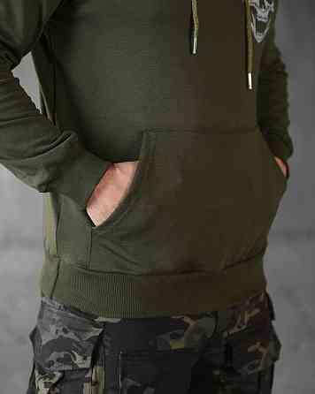 Худи maklin   олива череп   НП4892 Одесса