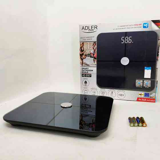 Якісні ваги для контролю маси тіла, Ваги підлогові з підключенням до телефону Підлогові bluetooth GA-67 Львів