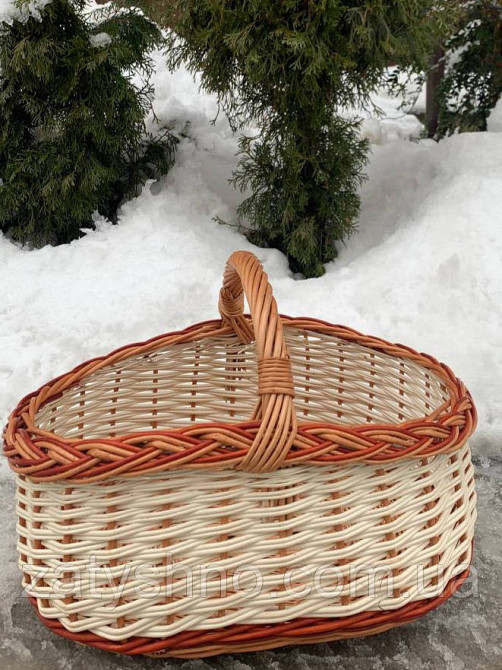 Кошик плетений великодні Київ - фото 6