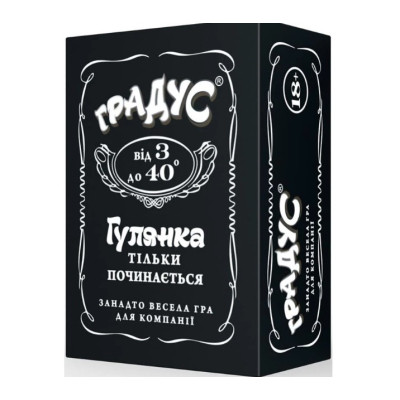 Настольная игра 18+ Bombat game Градус, украинский (1000504) Винница - изображение 1